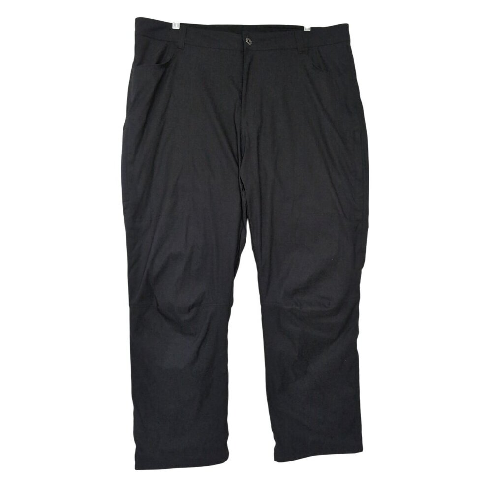 Eddie Bauer Fleece Lined‎ Pants Mens 40 x 30 Black Gorpcore Outdoor Hiking Chore